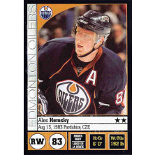 Hemský Aleš - 2008-09 Panini Stickers No.205