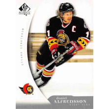 Alfredsson Daniel - 2005-06 SP Authentic No.71