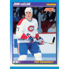LeClair John - 1991-92 Score Canadian English No.343