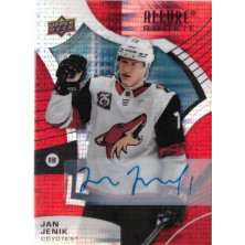 Jeník Jan - 2021-22 Allure Red Rainbow Autographs No.140