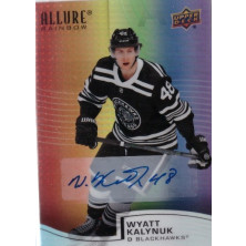 Kalynuk Wyatt - 2021-22 Allure Rainbow Full Autographs No.R18