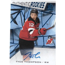 Thompson Tyce - 2021-22 SP Game Used Blue Autographs No.181