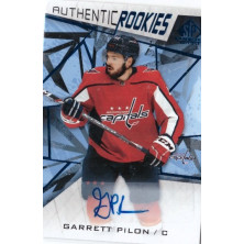 Pilon Garrett - 2021-22 SP Game Used Blue Autographs No.173