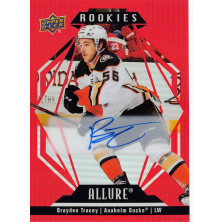 Tracey Brayden - 2022-23 Allure Red Rainbow Autographs No.111