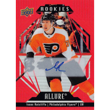 Ratcliffe Isaac - 2022-23 Allure Red Rainbow Autographs No.110