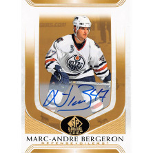 Bergeron Marc-Andre - 2020-21 SP Signature Edition Legends Gold Spectrum Foil Autographs No.56