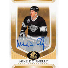 Donnelly Mike - 2020-21 SP Signature Edition Legends Gold Spectrum Foil Autographs No.143