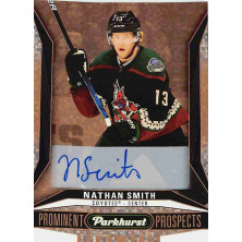 Smith Nathan - 2022-23 Parkhurst Prominent Prospects Gold Auto No.PP22