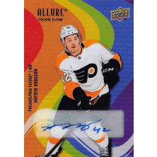 Hodgson Hayden - 2022-23 Allure Color Flow Full Rainbow Autographs No.SF83