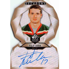Kuba Filip - 2020-21 SP Signature Edition Legends Decagons Gold Autographs No.DC89