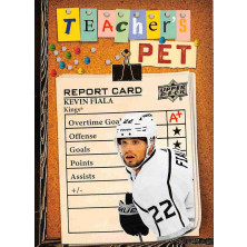 Fiala Kevin - 2023-24 Upper Deck Teachers Pet Gold No.TP12