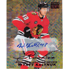 Kalynuk Wyatt - 2021-22 SkyBox Metal Universe Premium Prospects 1998-99 Retro Autographs No.PP12