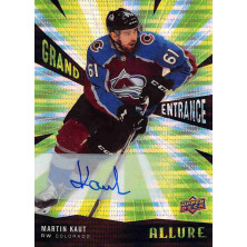 Kaut Martin - 2020-21 Allure Grand Entrance Green Autographs No.GE4