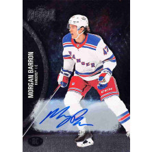 Barron Morgan - 2021-22 SkyBox Metal Universe Silver Autographs No.168