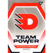 HC Dynamo Pardubice - 2021-22 SportZoo Tipsport ELH Team Power No.17