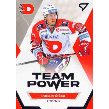 Říčka Robert - 2021-22 SportZoo Tipsport ELH Team Power No.18