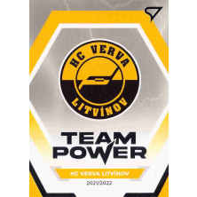 HC VERVA Litvínov - 2021-22 SportZoo Tipsport ELH Team Power No.35