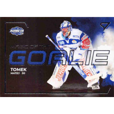 Tomek Matej - 2021-22 SportZoo Tipsport ELH Magic of the Goalie No.10
