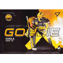 Godla Denis - 2021-22 SportZoo Tipsport ELH Magic of the Goalie No.15