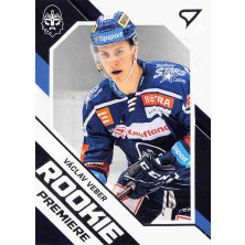 Veber Václav - 2021-22 SportZoo Tipsport ELH Rookie Premiere No.34