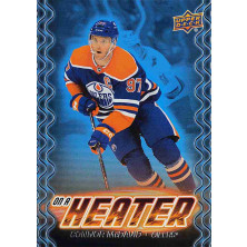 McDavid Connor - 2024-25 Upper Deck On a Heater No.12