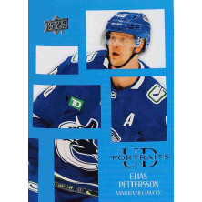 Pettersson Elias - 2024-25 Upper Deck UD Portraits No.P1