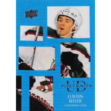 Keller Clayton - 2024-25 Upper Deck UD Portraits No.P3