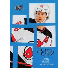 Hughes Jack - 2024-25 Upper Deck UD Portraits No.P9
