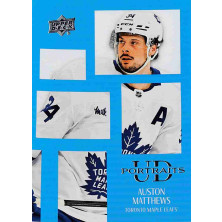 Matthews Auston - 2024-25 Upper Deck UD Portraits No.P12