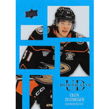 Zellweger Olen - 2024-25 Upper Deck UD Portraits No.P41