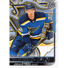 Kyrou Jordan - 2024-25 Upper Deck Young Guns Renewed No.241