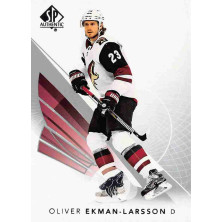 Ekman-Larsson Oliver - 2017-18 SP Authentic No.2
