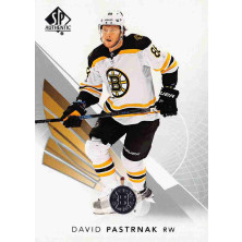Pastrňák David - 2017-18 SP Authentic No.18