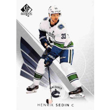 Sedin Henrik - 2017-18 SP Authentic No.27