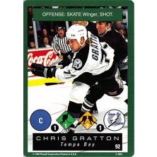 Gratton Chris - 1995-96 Playoff One on One No.92