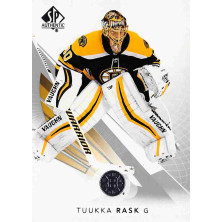 Rask Tuukka  - 2017-18 SP Authentic No.93