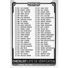 Checklist: 301-400 CL - 2021-22 O-Pee-Chee No.400