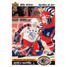 Richter Mike - 1991-92 Upper Deck French No.634