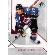 Hejduk Milan - 2006-07 SP Authentic No.77