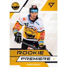 Berka Marek - 2022-23 SportZoo Tipsport ELH Rookie Premiere No.26