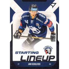 Schleiss Jan - 2022-23 SportZoo Tipsport ELH Starting LineUP No.54