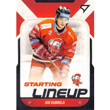 Bambula Jan - 2022-23 SportZoo Tipsport ELH Starting LineUP No.58