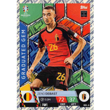 Debast Zeno - 2024-25 Topps Match Attax UEFA EURO No.BEL6
