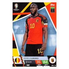 Lukaku Romelu - 2024-25 Topps Match Attax UEFA EURO No.BEL14