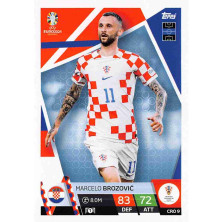 Brozović Marcelo - 2024-25 Topps Match Attax UEFA EURO No.CRO9