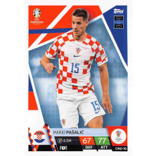 Pašalić Mario - 2024-25 Topps Match Attax UEFA EURO No.CRO10