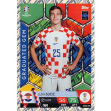 Sučić Luka - 2024-25 Topps Match Attax UEFA EURO No.CRO16