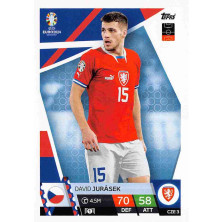 Jurásek David - 2024-25 Topps Match Attax UEFA EURO No.CZE3