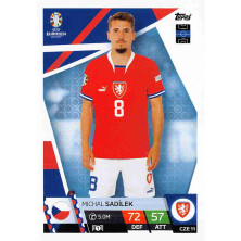 Sadílek Michal - 2024-25 Topps Match Attax UEFA EURO No.CZE11