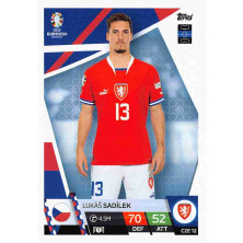 Sadílek Lukáš - 2024-25 Topps Match Attax UEFA EURO No.CZE12